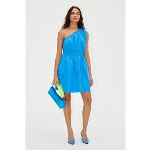 NWT Women's Stine Goya Taffeta LouLou Dress in Marina size L Athleisure Rave